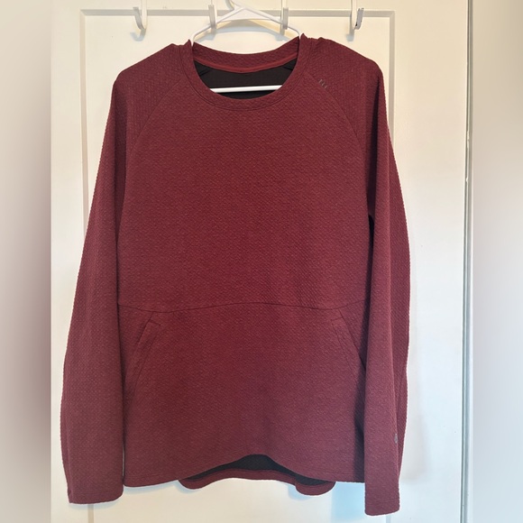Lululemon Men's Red Sweater - Picture 1 of 5